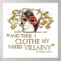 Richard The Third Quote (Gold Version)