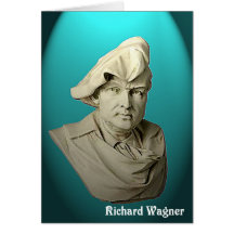Richard Wagner Greeting Card