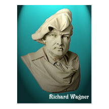 Richard Wagner Postcard