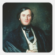 Richard Wagner Square Sticker