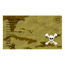 Richard Worley Map #1 Business Card Templates