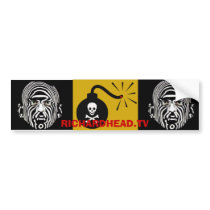 RICHARDHEAD.TV bumpersticker Bumper Stickers