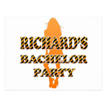 Richard's Bachelor Party Post Card