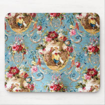 Richloom Fragonard Cornflower Blue French Country  Mouse Mat
