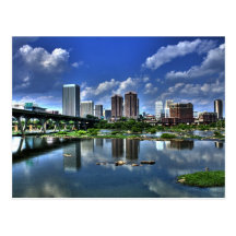 Richmond Along The River Postcard