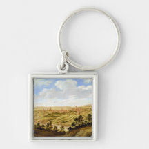 Richmond Castle, Yorkshire, c.1640-41 (oil on pane Key Chains