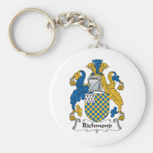 Richmond Family Crest Key Chains