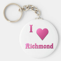 Richmond -- Hot Pink Key Chain