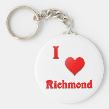 Richmond -- Red Keychains