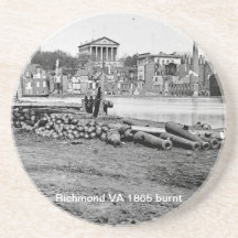 Richmond VA 1865  Coaster