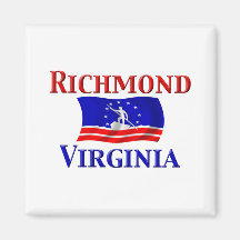 Richmond, VA Fridge Magnet
