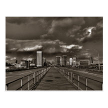 Richmond VA Skyline Postcard