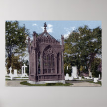 Richmond Virginia Hollywood Cemetery Madison Tomb Poster