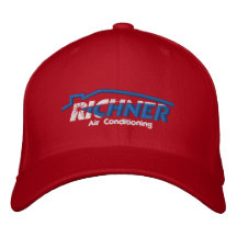 Richner Air Hat Embroidered Red Embroidered Hat