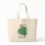 Ricinus, Castor OIl Plant, Roudabush's Seed Store Tote Bags