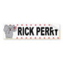 Rick Perry Bumper Sticker