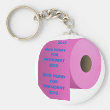 Rick-Perry-toilet_paper_roll Key Chain