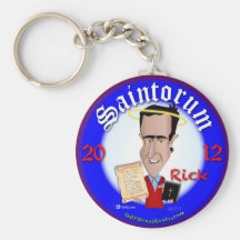 Rick Saintorum Keychains