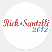 Rick Santelli 2012 Round Sticker