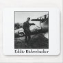 Rickenbacker Posing With His Plane Mousepad