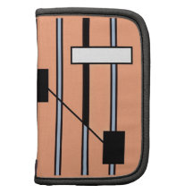 Rickshaw Mini Folio in Light Peach Design Organizer