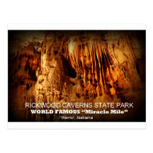 RICKWOOD CAVERNS STATE PARK - WARRIOR, ALABAMA POSTCARDS