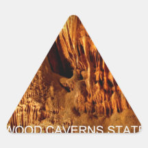 RICKWOOD CAVERNS STATE PARK - WARRIOR, ALABAMA TRIANGLE STICKER