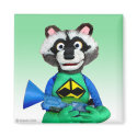 Ricky Raccoon Magnet