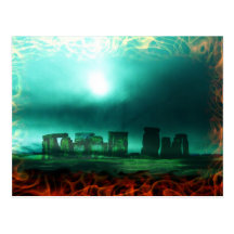 riddle of the stones post card