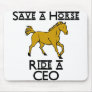 ride a ceo mouse pads