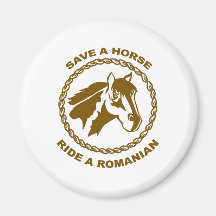 Ride A Romanian Magnets