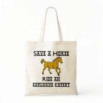 ride an explosive expert tote bags
