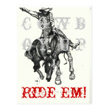 Ride Em postcard!