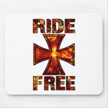 Ride Free 001 Mousemat