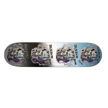 Ride Free Skull Skateboard