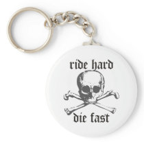 Ride Hard Key Chain