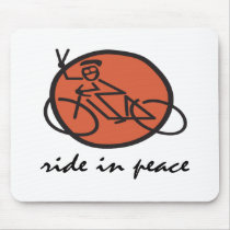 Ride In Peace mousepads