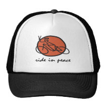 Ride In Peace hats