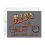 Ride Like the Wind invitations