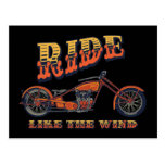 Ride Like the Wind Post Cards