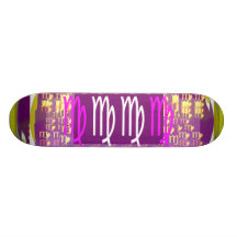 Ride on to Glory:  BirthStar VIRGO Custom Skate Board