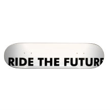RIDE THE FUTURE RADICAL SHRED DECK SKATE BOARDS