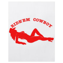 Ride'Em Cowboy Full Color Flyer