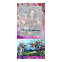 RIDERS IN THE STORM - detail ,Photo Card
