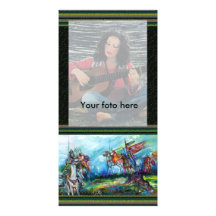 RIDERS IN THE STORM - detail ,Photo Card