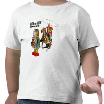Ridin' and Ropin' ROBOTS! T Shirt
