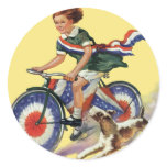 Riding a Bike Stickers