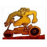 Riding Contraption Postcard