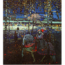 Riding Couple by Wassily Kandinsky 1907 Photo Sculpture