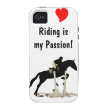 Riding is my Passion iPhone 4 Case